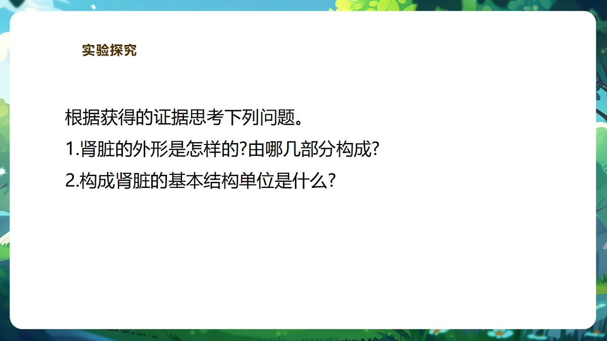 【核心素养】冀少版生物七下3.4.1泌尿系统的组成 课件(共23张PPT)第6页