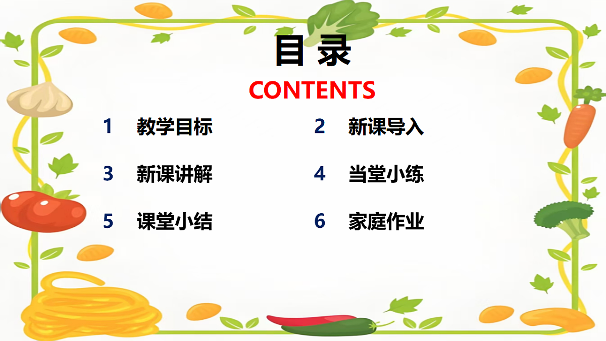 Unit 7 Lesson1 You are what you eat(同步课件)-2024-2025学年七年级英语下册(冀教版2024)第2页