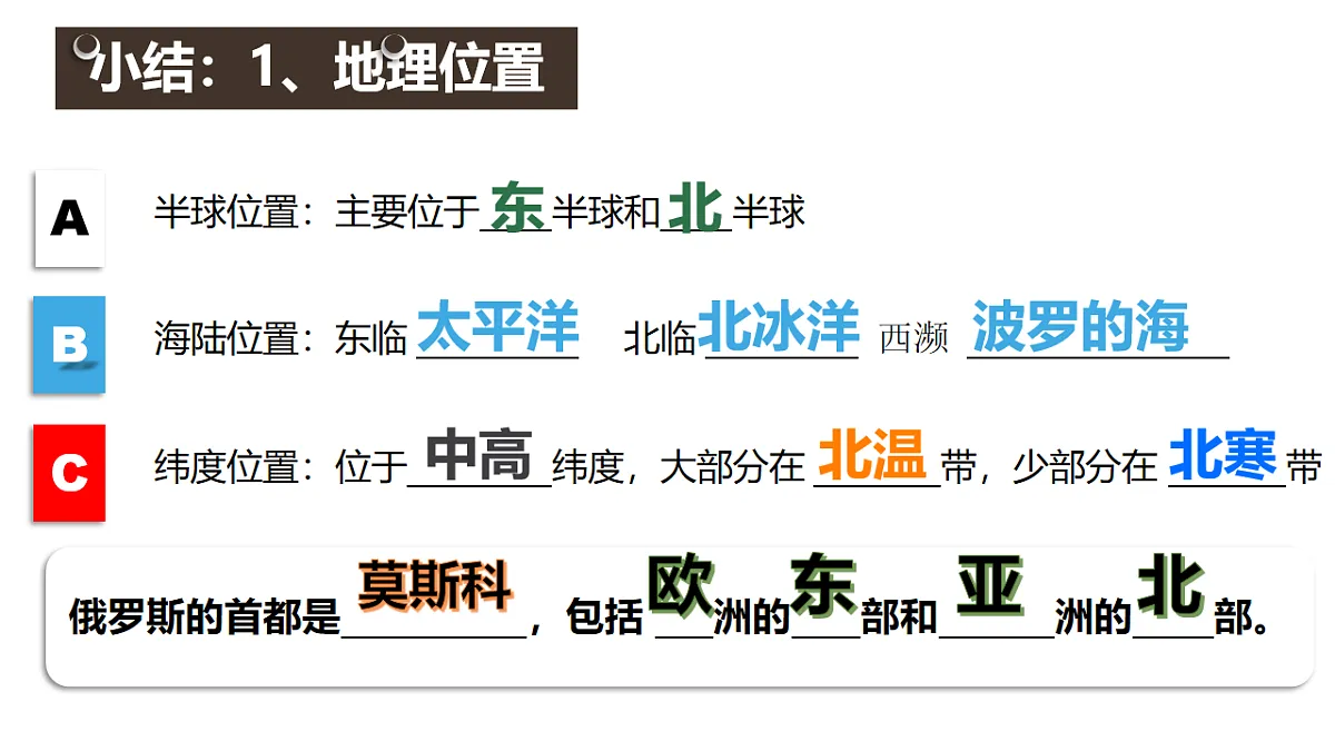 初中 地理 人教版(2024) 七年级下册(2024) 第八章第四节 俄罗斯 课件第7页