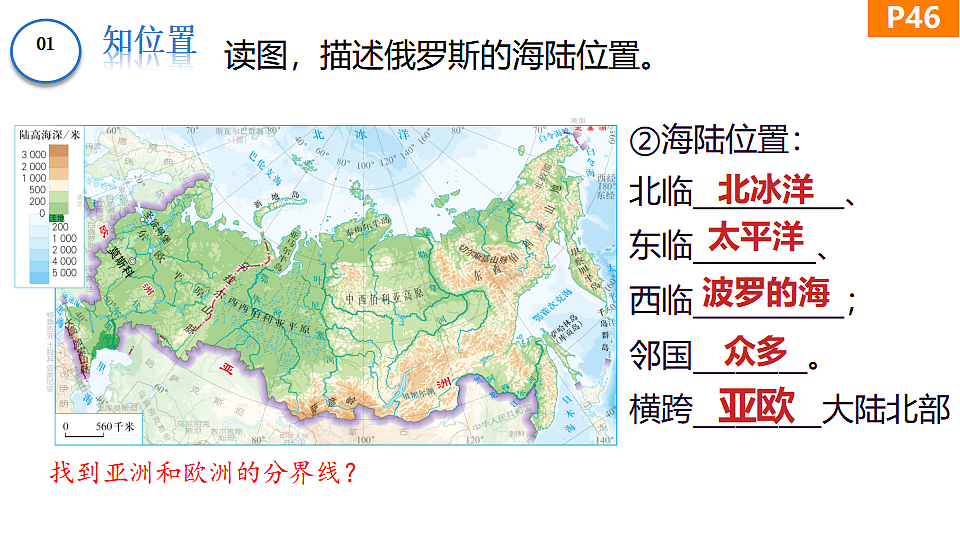 初中 地理 人教版(2024) 七年级下册(2024) 第八章第四节 俄罗斯 课件第5页