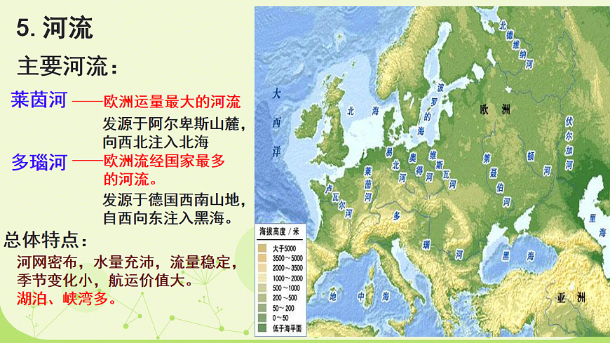 初中 地理 人教版(2024) 七年级下册(2024) 第九章第二节 欧洲西部 课件第7页