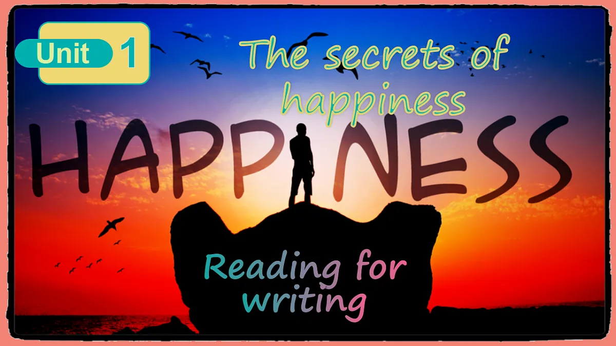 Unit 1 Reading for writing 课件新外研版英语七年级下册第1页