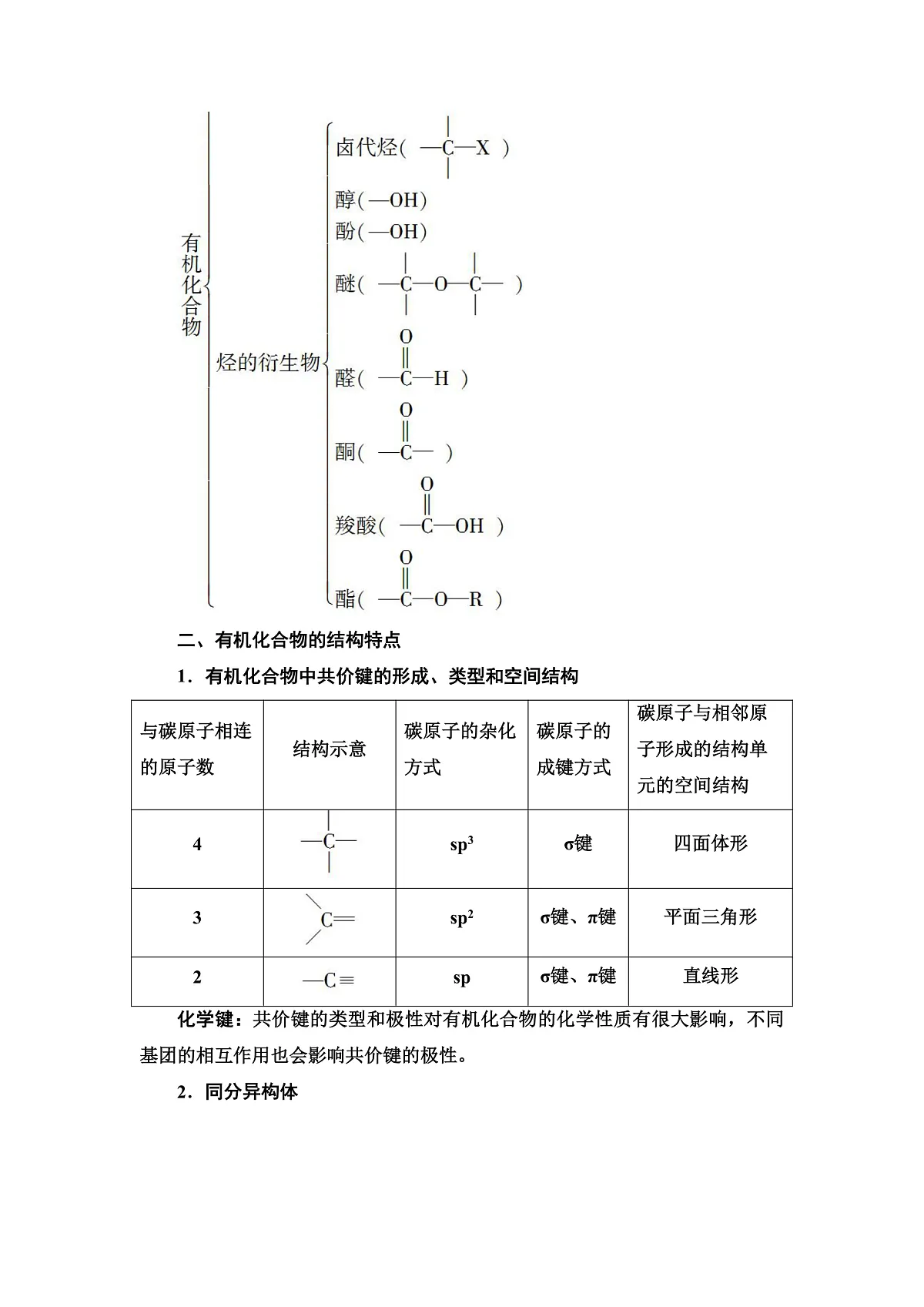 第1章 章末复习课 讲义【新教材】人教版(2019)高中化学选择性必修3第2页
