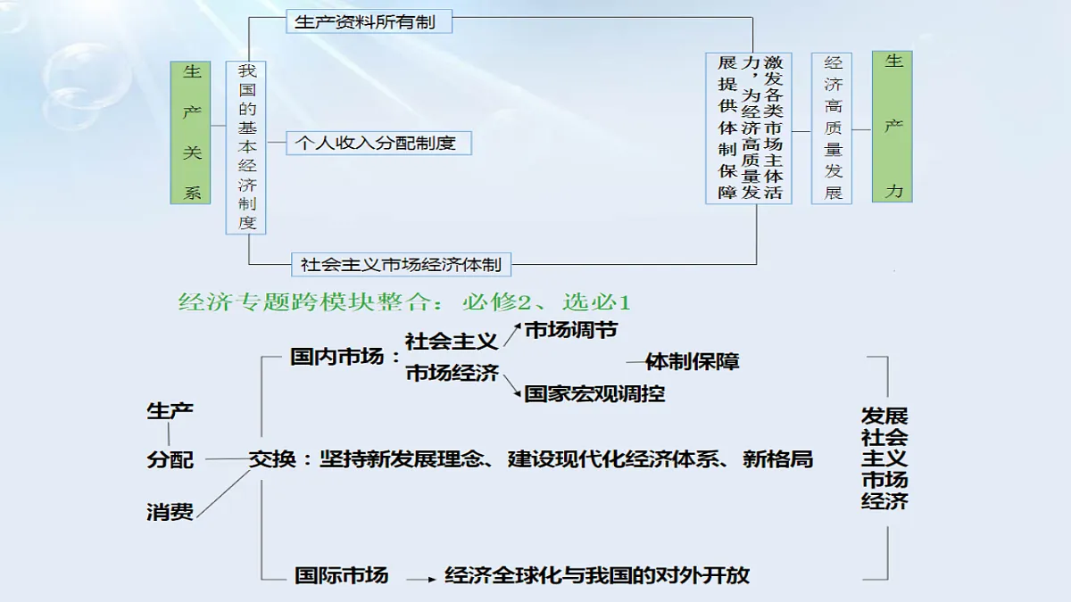 统编版高考政治一轮复习:经济与社会 课件第5页
