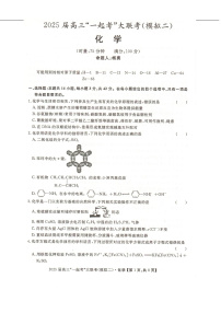 湖南省2025届高三下学期“一起考”大联考(模拟二)化学试卷(含答案)