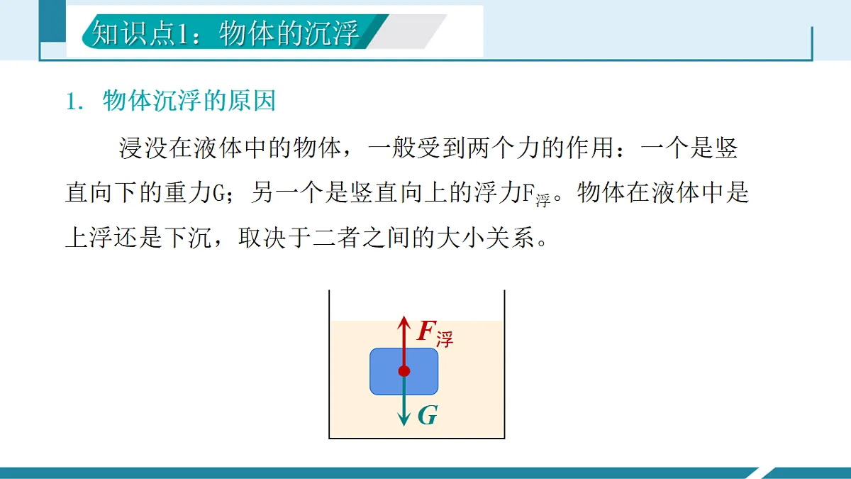 10.3 物体的沉浮条件及应用(同步课件)2025学年八年级物理下册(人教版2024)第5页