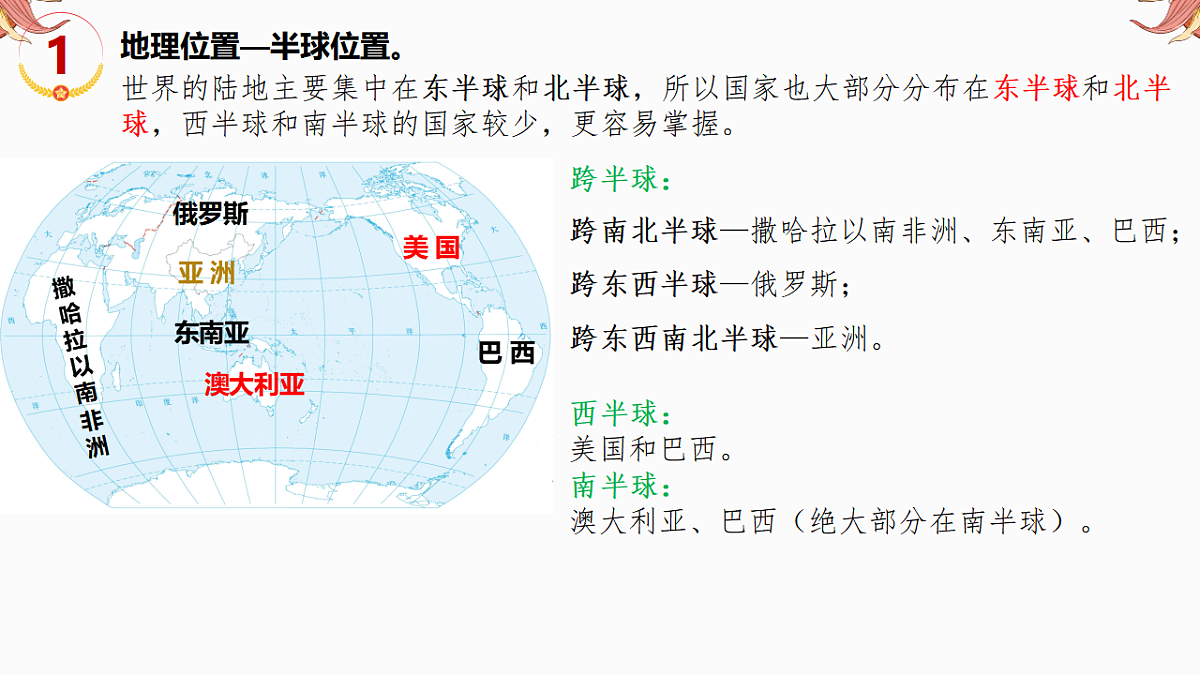 专题14 世界区域地理 备战2025年中考地理二轮专题复习课件第6页