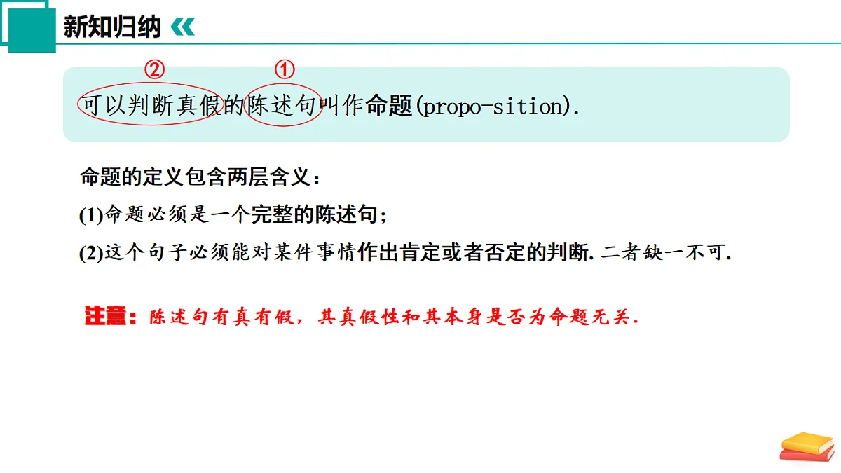 12.2 命题(同步课件)-2024-2025学年七年级数学下册(苏科版2024)第5页