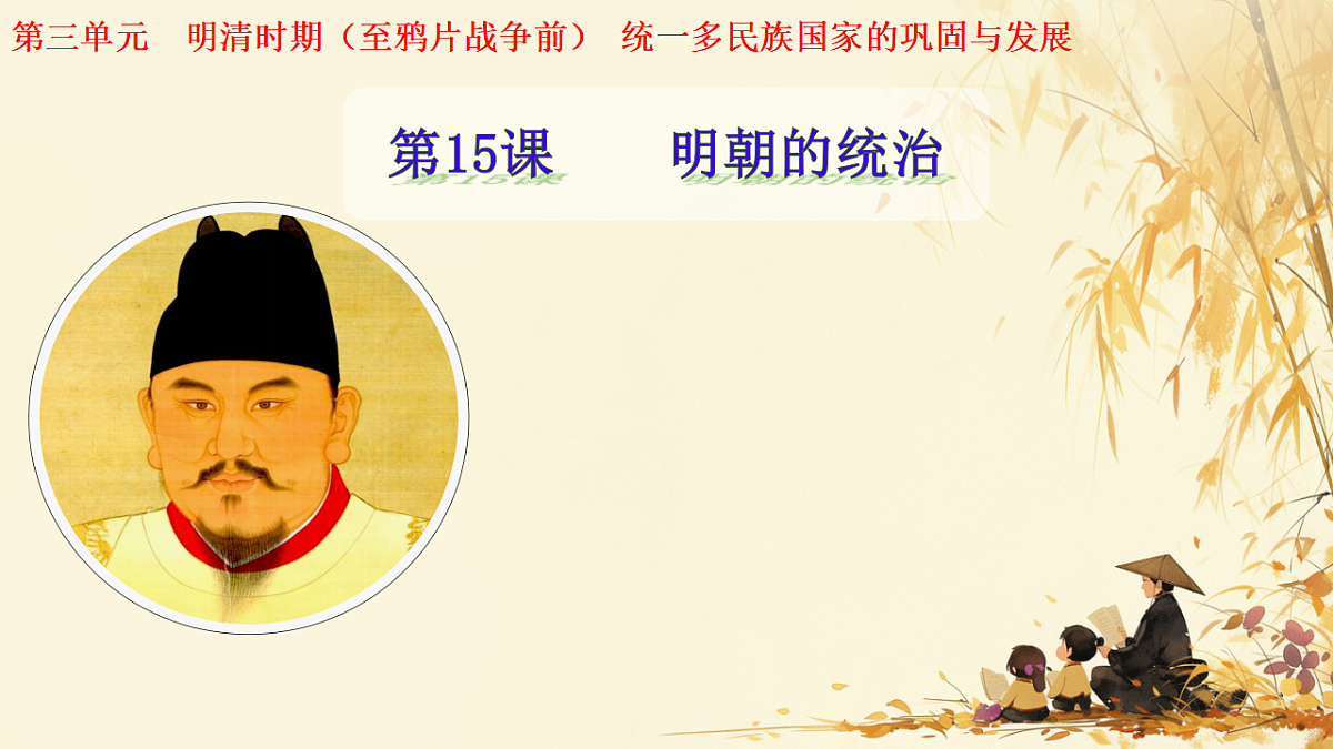 3.15 明朝的统治 课件 2025学年统编版七年级历史下册第2页