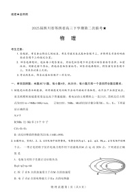2025届四川省等四省高三下学期第二次联考试题 物理 （解析版）