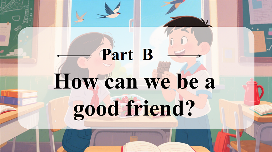 课时4 Part B Let’s talk & Look and match第2页