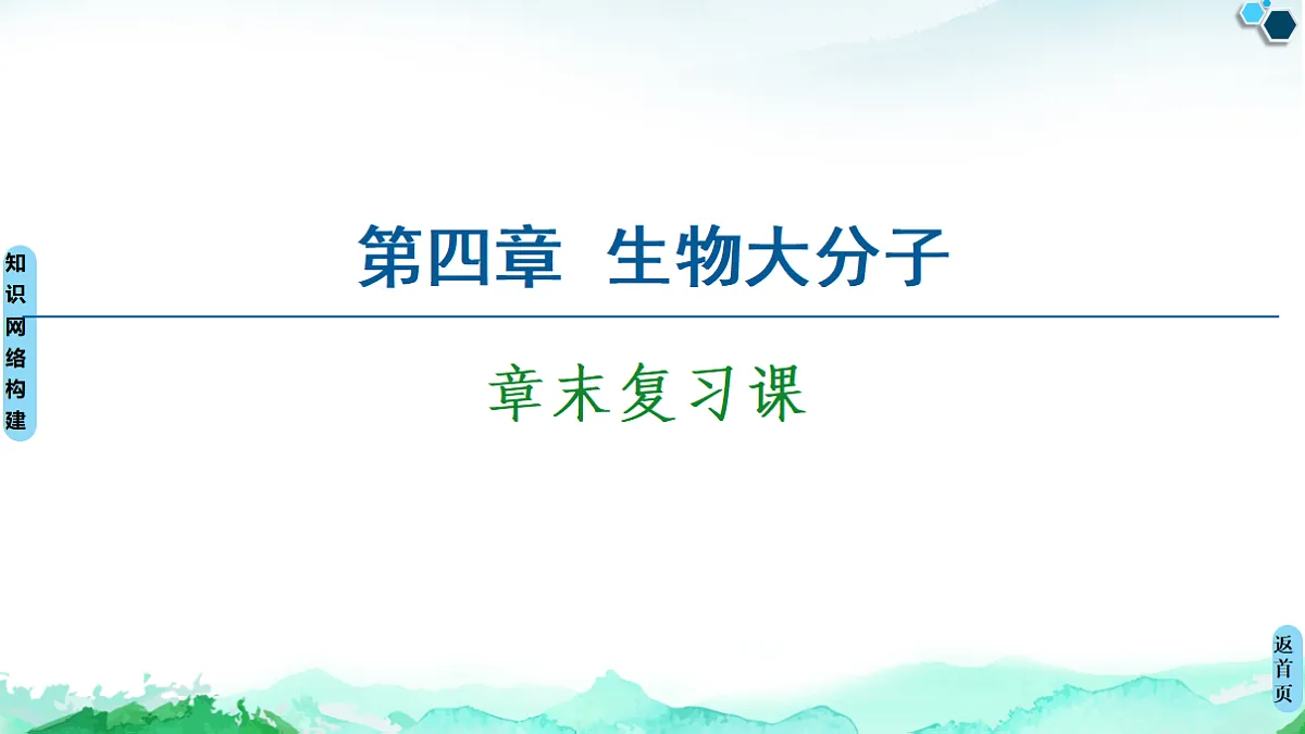 第4章 章末复习课 课件【新教材】人教版(2019)高中化学选择性必修3第1页