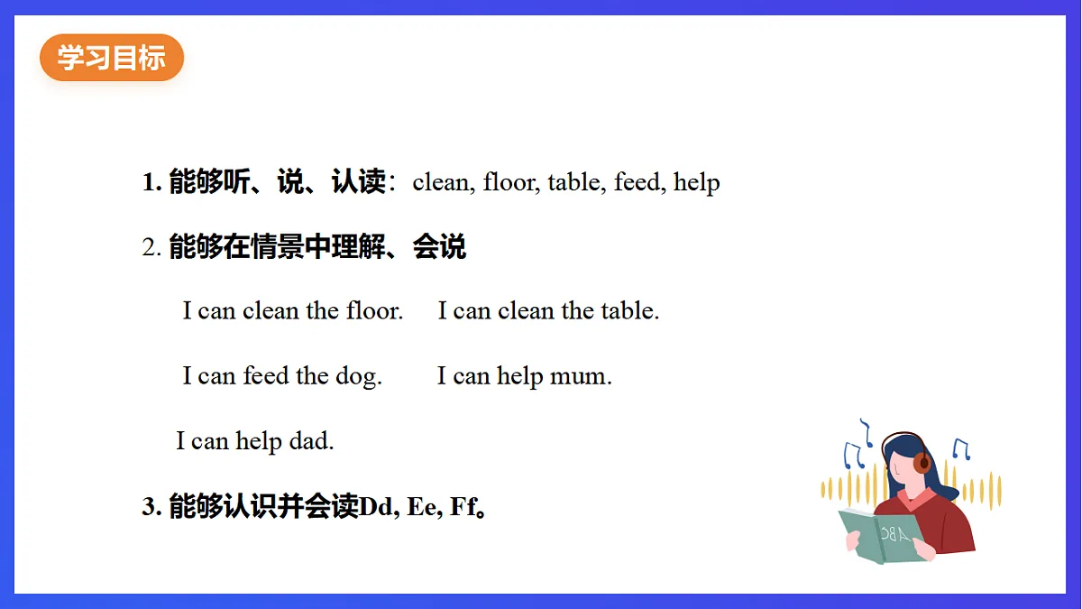 【单元课件】人教版PEP(2024)英语二上Unit 3《 Helpful hands》(教学课件)第2页