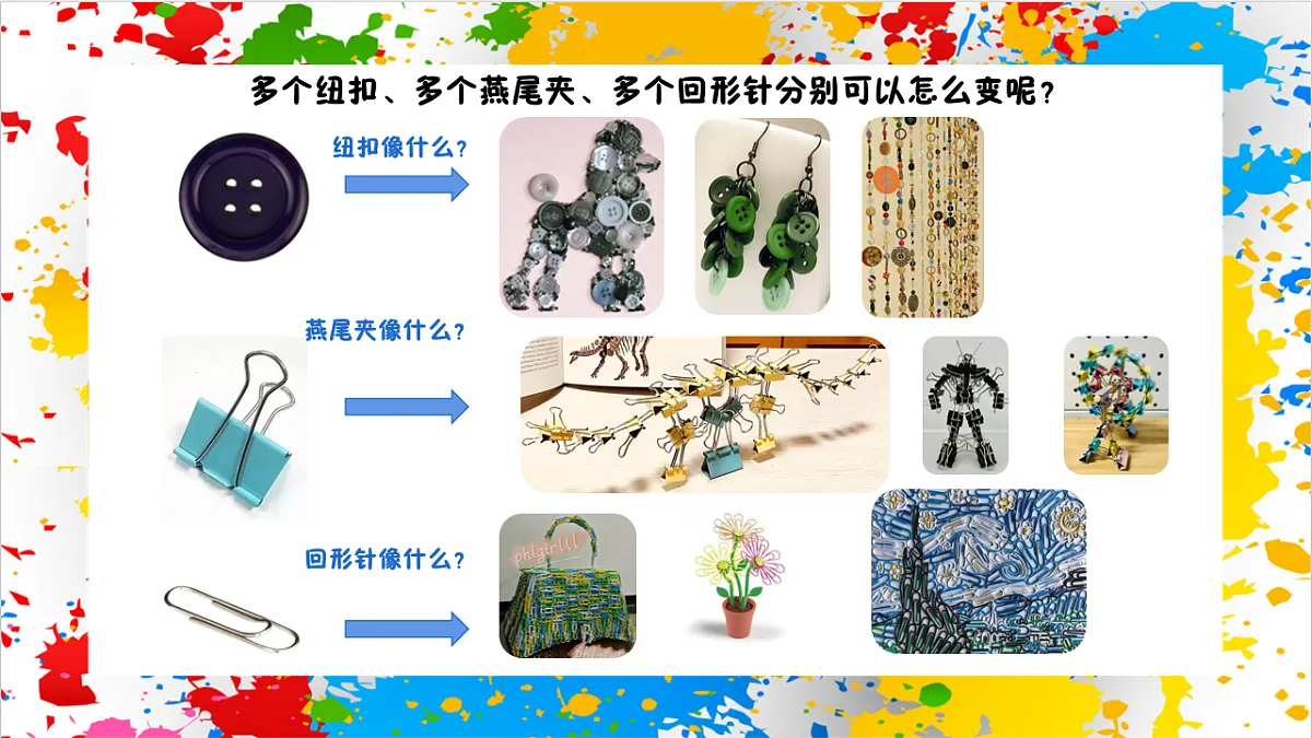 苏少版美术一年级下册《变变变之见创意》(课件)第2页