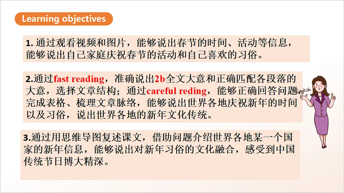 人教版新目标英语九上Unit 2《I think that mooncakes are deciSection》 Section B 2a-2e课件第2页