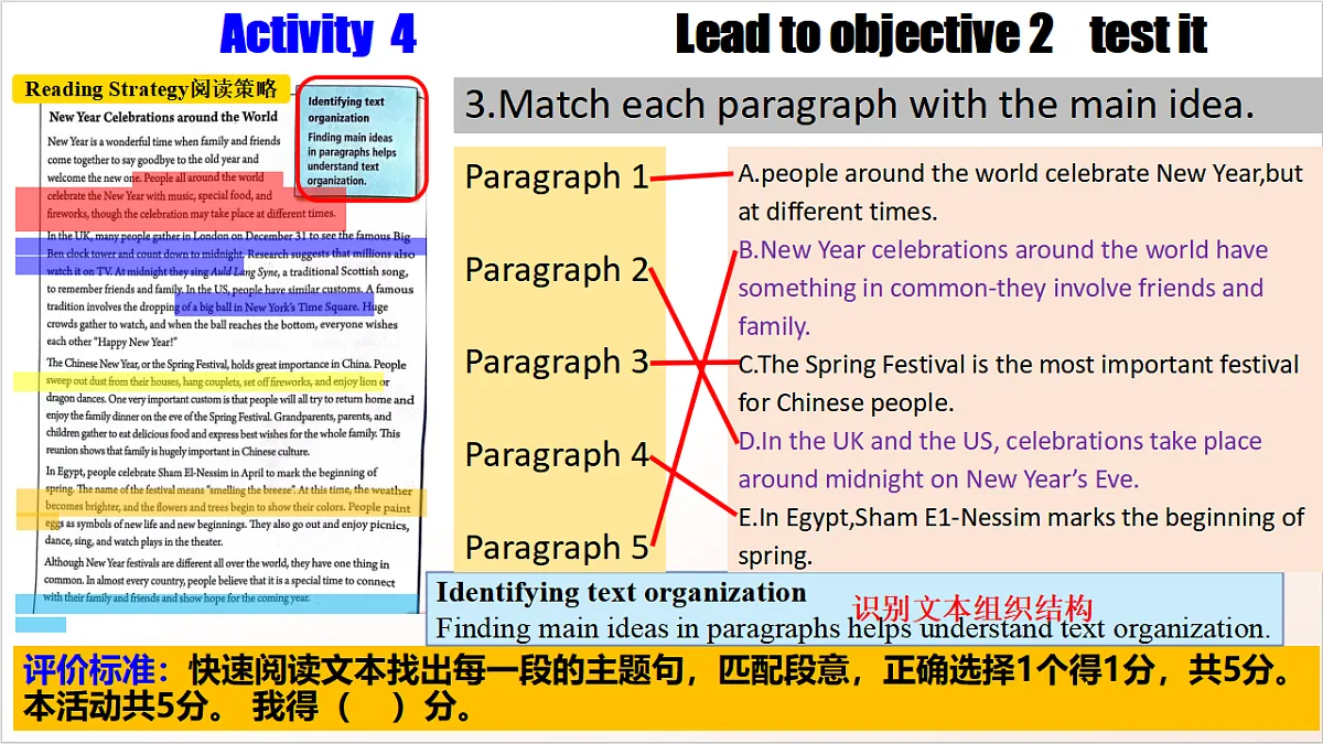 人教版新目标英语九上Unit 2《I think that mooncakes are deciSection》 Section B 2a-2e课件第6页