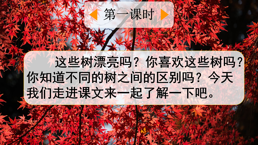 【核心素養(yǎng)】部編版小學(xué)語文二年級(jí)上冊(cè)識(shí)字2 樹之歌-課件第3頁