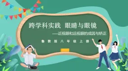 魯科版(五四制)物理八上 跨學(xué)科實(shí)踐_眼睛與眼鏡（第三課時(shí)）課件