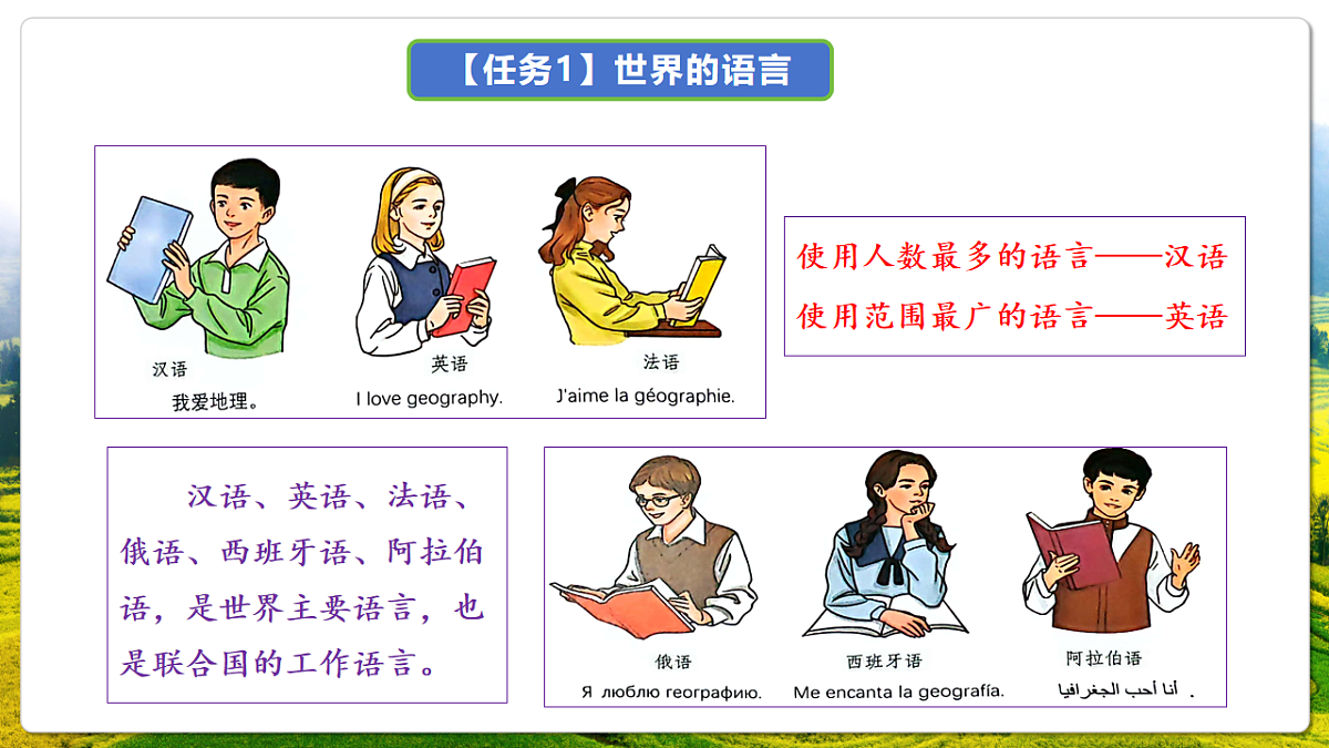 人教版(新课标)地理七上5.3 《多样的文化》课件第8页