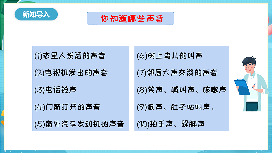 新教科版（2017）科學四上1.2《聲音是怎樣產生的》課件第3頁