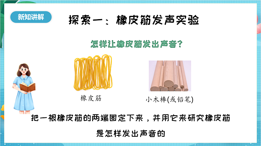 新教科版（2017）科學四上1.2《聲音是怎樣產生的》課件第5頁