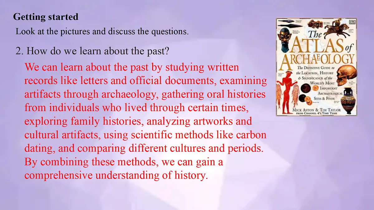 Unit 4 课时1 A Viewing and listening & B Speaking(课件)-2025-2026学年八年级英语上册(沪教版五四2024)第6页