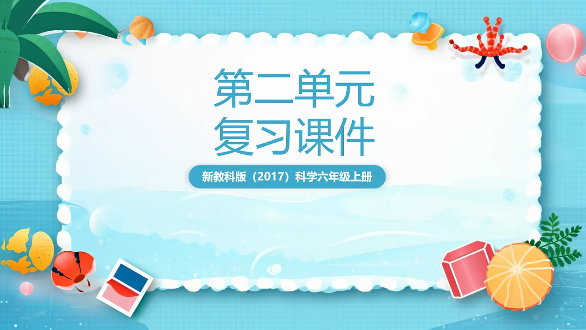 新教科版(2017)科学六上《地球的运动》复习课件第1页