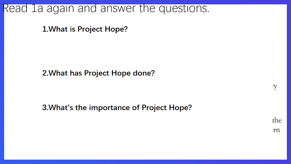 Unit 1 Topic 3 The Changing World Section D 课件第6页