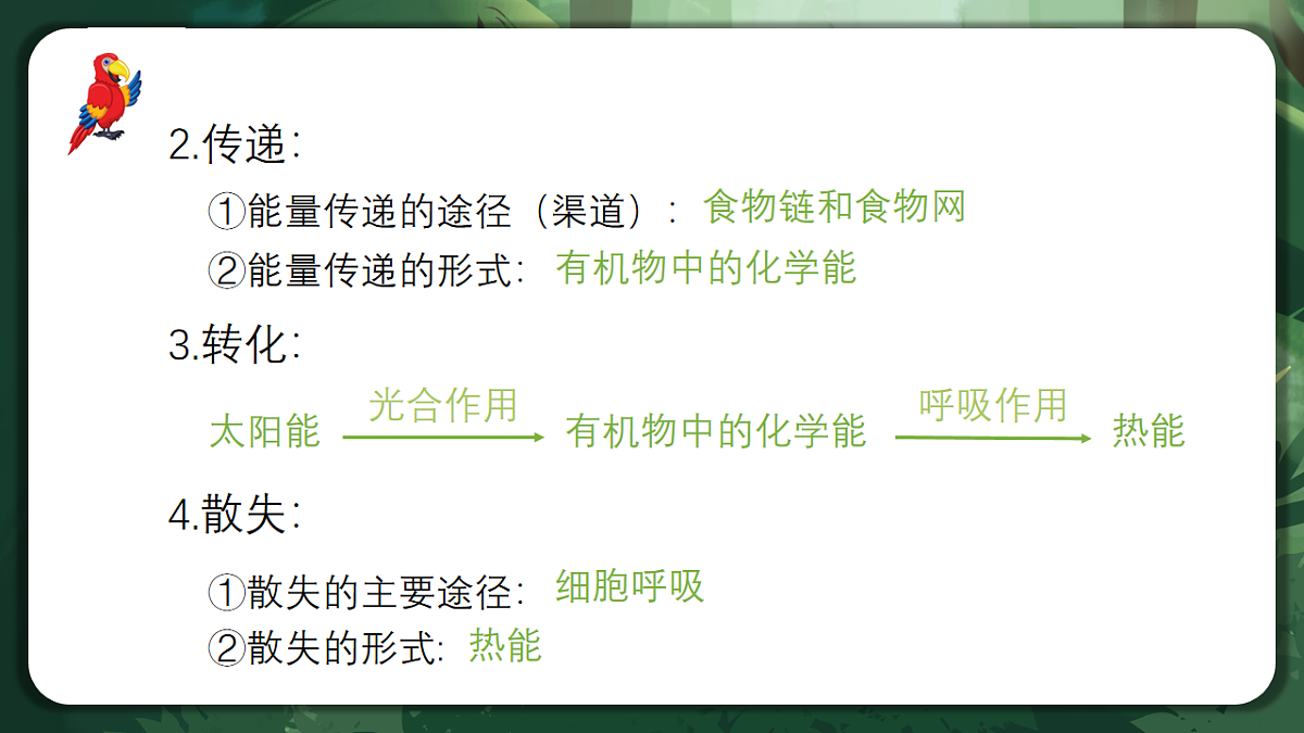 人教版(2019)高中生物选择性必修二3.2 生态系统的能量流动 课件第6页