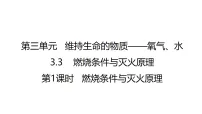 初中化学燃烧条件与灭火原理教学课件ppt