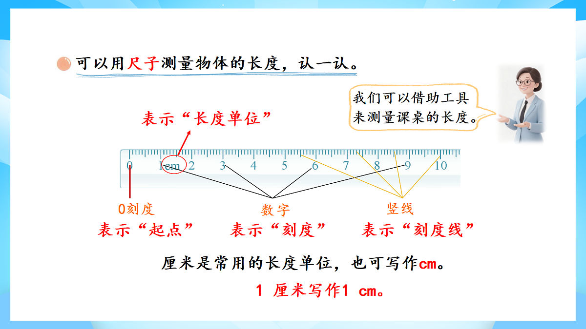 【核心素养】2025秋新北师大版小学数学二年级上册 第二单元 《2.2课桌有多长》课件第5页