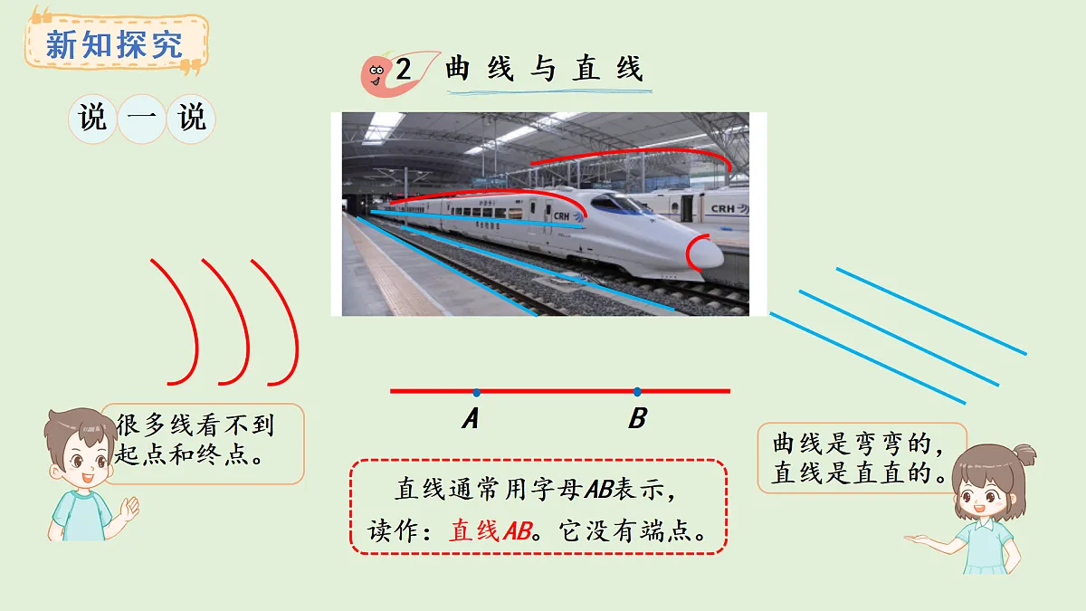 6.1 射线、线段与直线(课件)2025-2026学年西师大版三年级数学上册第5页