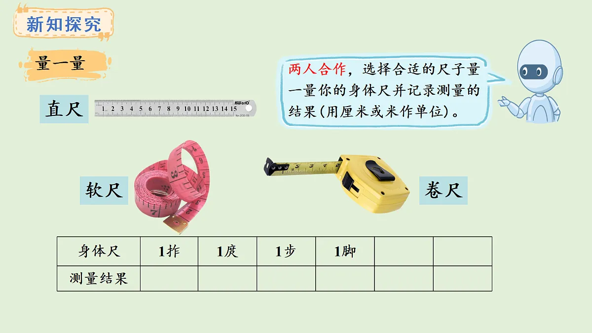 身体上的尺子(课件)2025-2026学年人教版二年级数学上册第8页