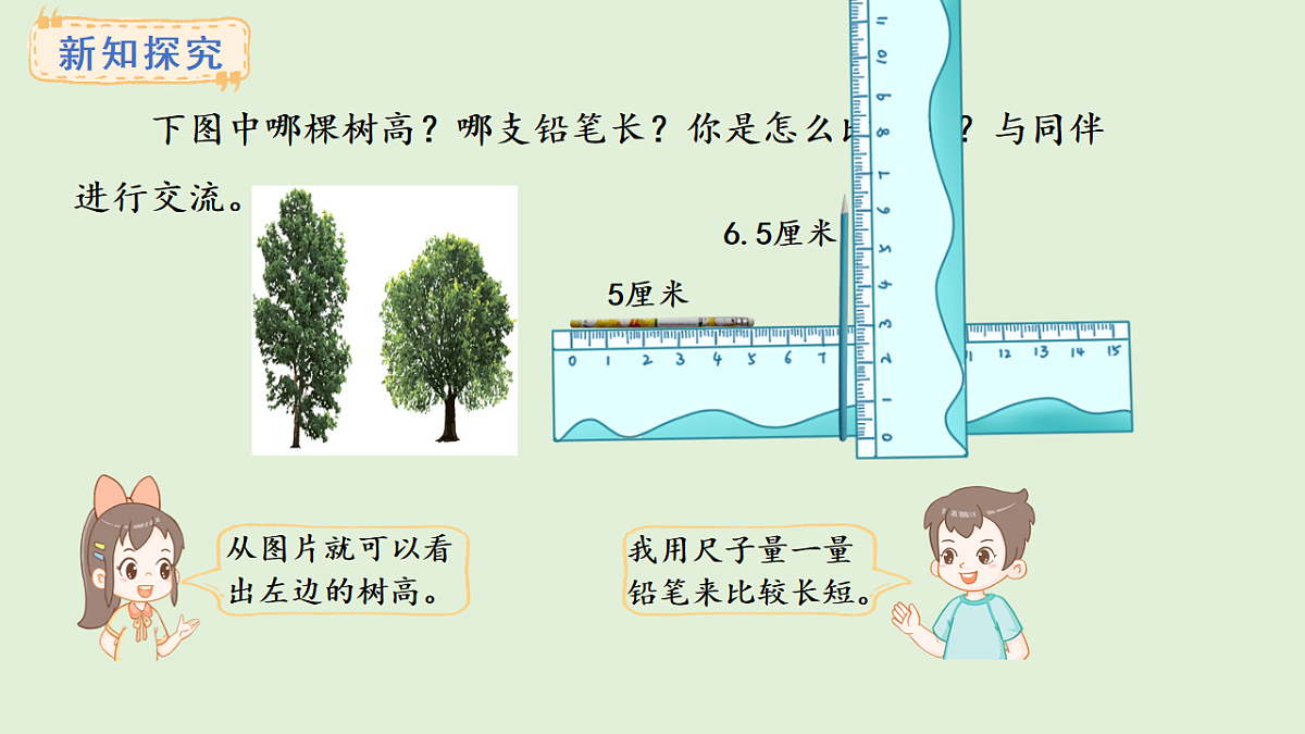 5.2 比较线段的长短(课件)2025-2026学年人教版三年级数学上册第3页