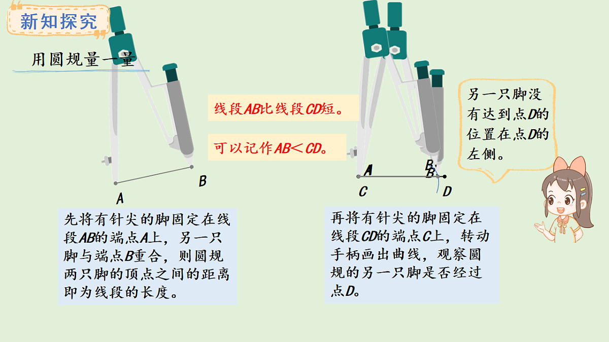 5.2 比较线段的长短(课件)2025-2026学年人教版三年级数学上册第6页