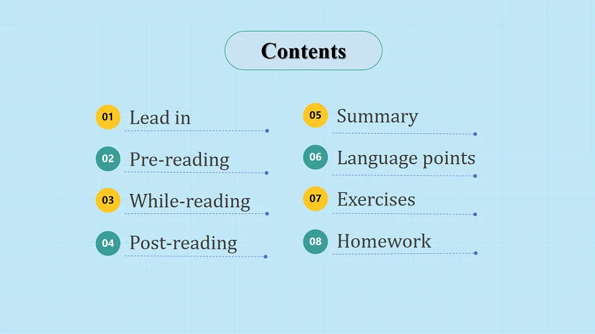 冀教版英语八年级上册 Unit 3 课时1 Lesson 6 同步课件第3页