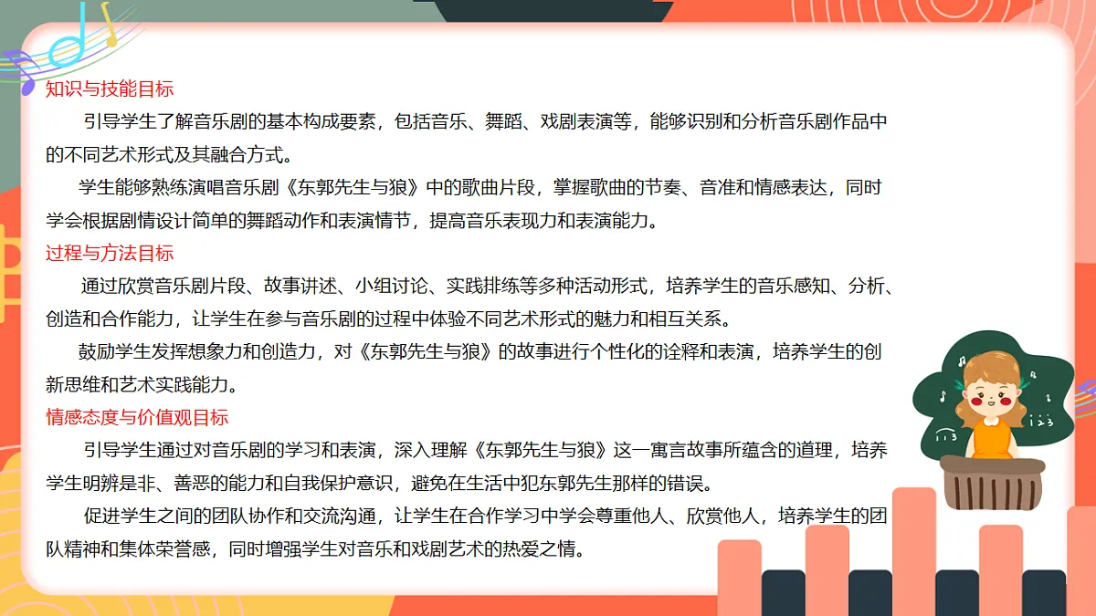 人教版小学音乐三年级上册第六单元《东郭先生与狼》教学课件第2页