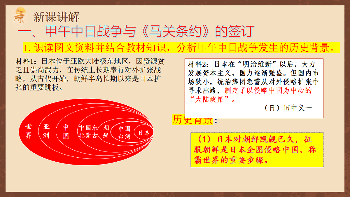 人教统编版历史八上第5课 《甲午中日战争与列强瓜分中国狂潮》课件第4页