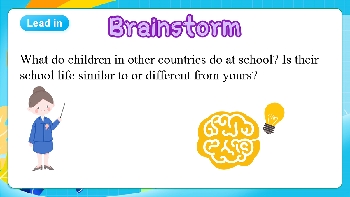 沪教牛津版(六三制三起)英语七上 Unit2《 School life》 第五课时Focus on culture 课件第3页
