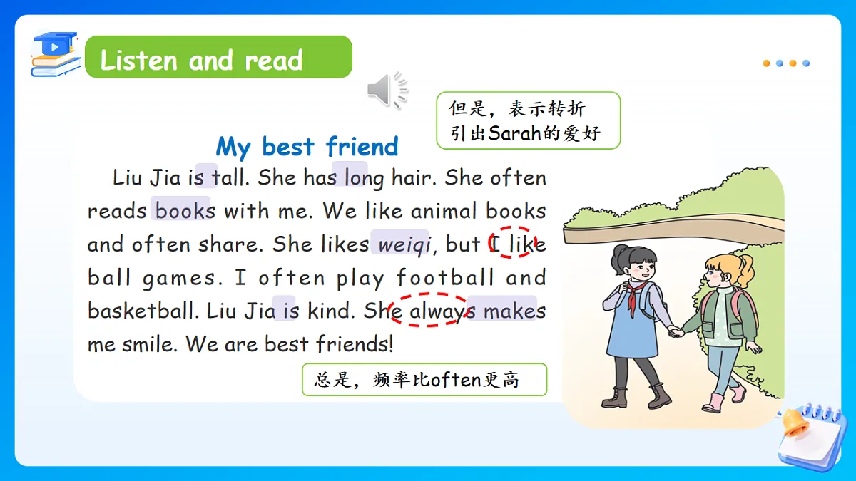 【任务型备课】人教版英语四上-Unit2Part B Read and write(课件)第8页