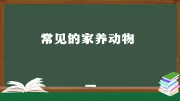 人教鄂教版一年級(jí)科學(xué)上冊(cè) 2.6 常見的家養(yǎng)動(dòng)物-課件