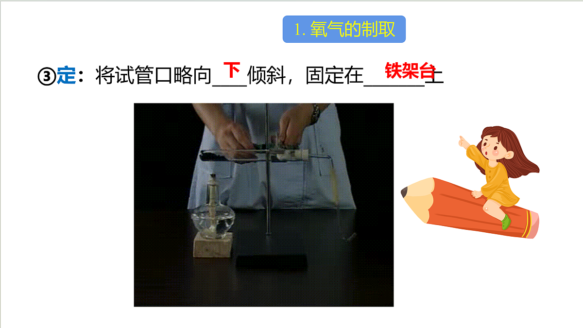 沪教版化学九上 基础实验1 《氧气的实验室制取与性质》 课件 第6页