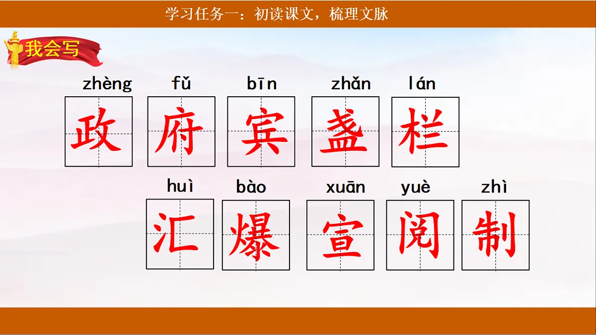 【核心素养目标】部编版小学语文六上 7《开国大典》课件第6页