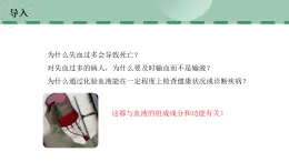 【核心素養(yǎng)目標(biāo)】蘇科版初中生物八年級上冊6.14.1《血液》課件