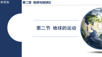初中地理湘教版(2024)七年级上册(2024)地球的运动背景图课件ppt