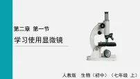 人教版（2024）七年级上册（2024）学习使用显微镜示范课课件ppt