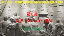 部編版初中歷史八年級上冊第6課戊戌變法課件
