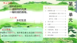 統(tǒng)編教材小小學(xué)語文 四年級下冊第一單元1古詩三首第一課時 四時田園雜興  課件