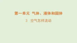 2025年秋湘科版三年級科學(xué)上冊 3.空氣怎樣流動（課件）