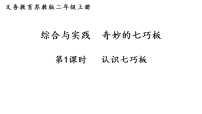 小学数学苏教版（2024）二年级上册（2024）认识七巧板授课ppt课件